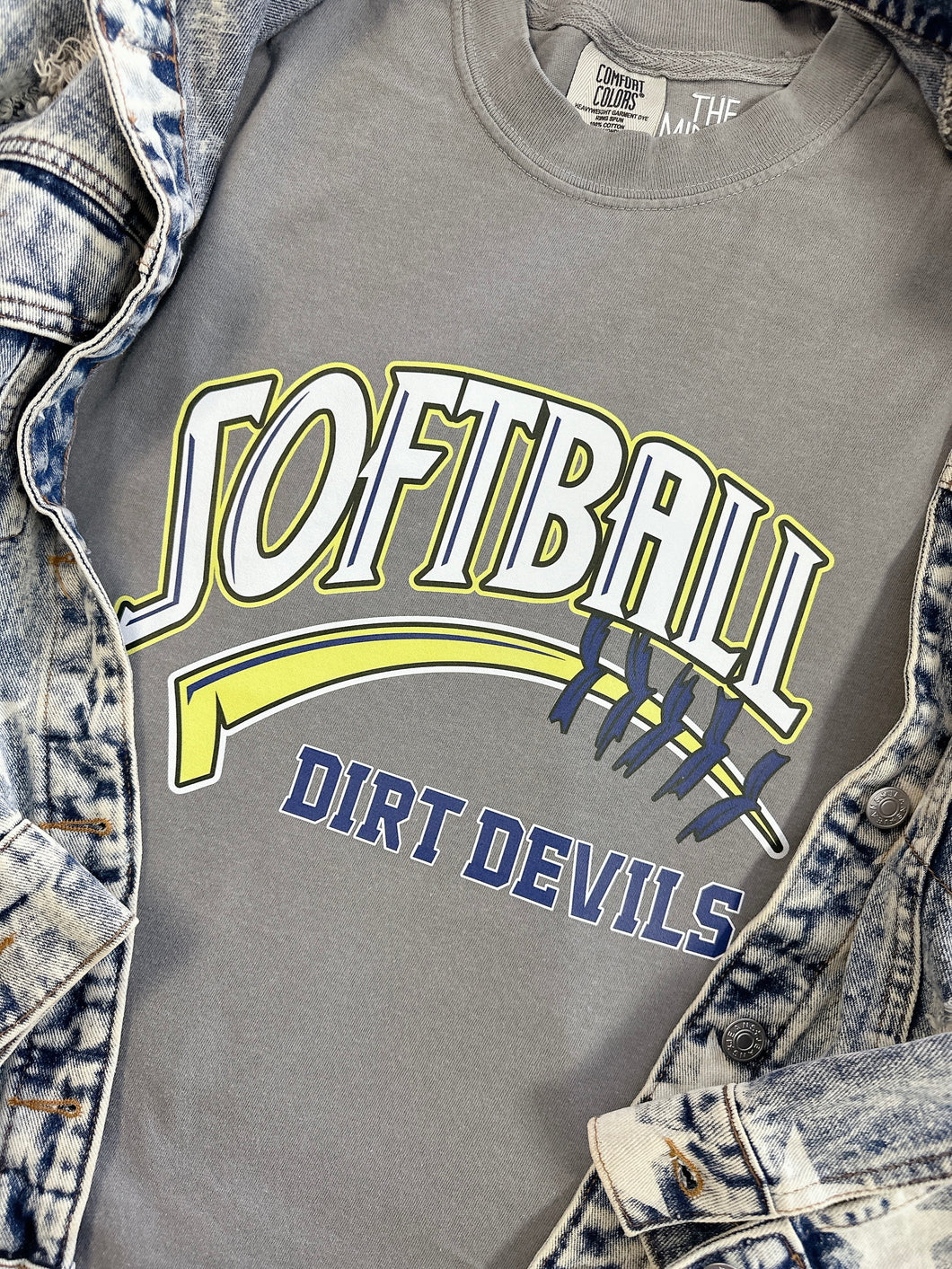 DIRT DEVILS STITCHES TEE