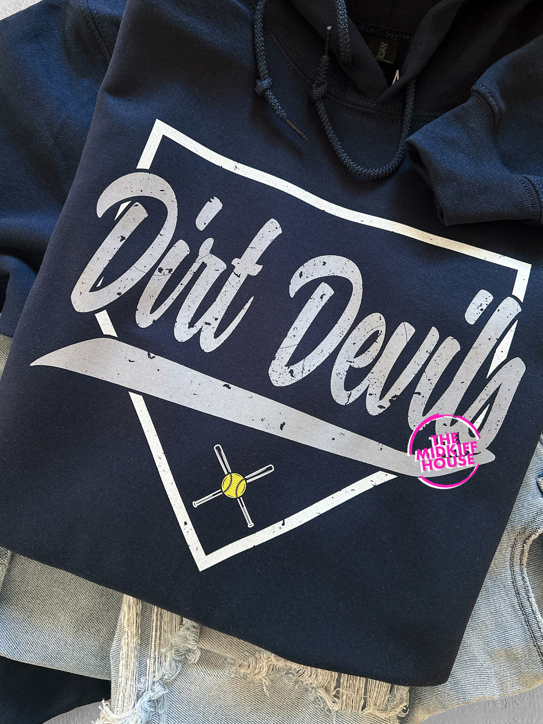 DIRT DEVILS VINTAGE PLATE HOODIE
