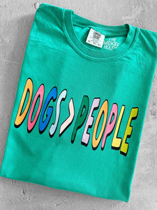 DOGS OVER PEOPLE TEE