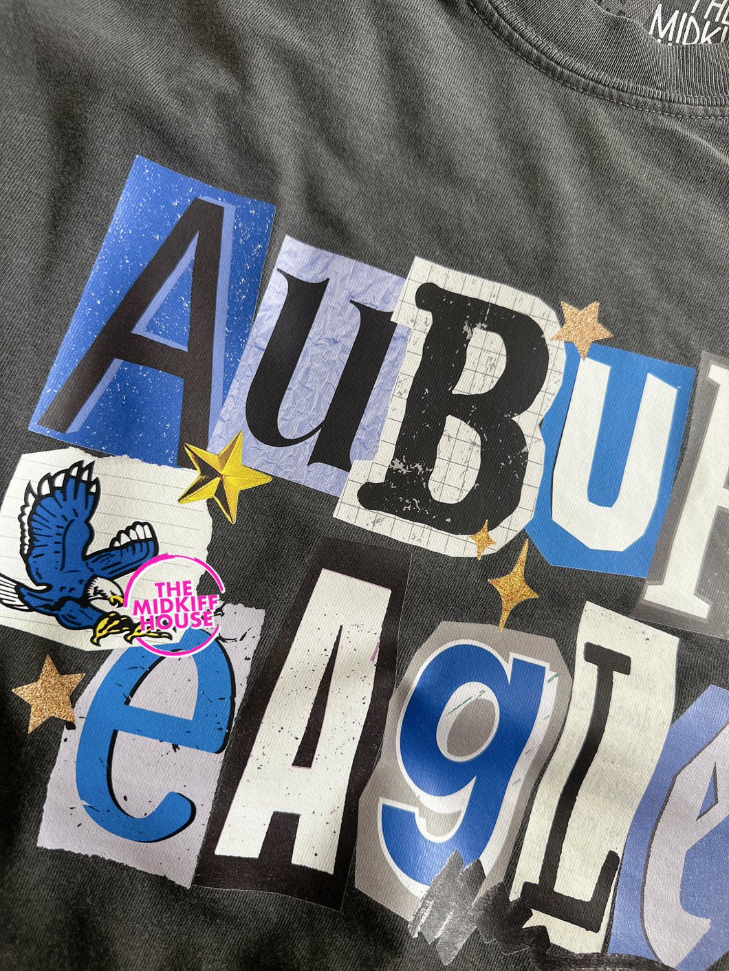 AUBURN EAGLES SCRAPBOOK TEE