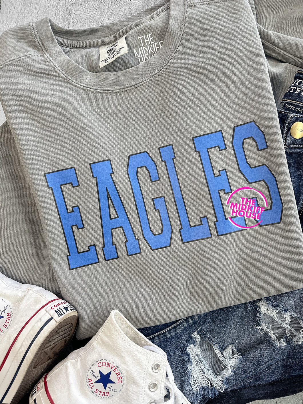 EAGLES VARSITY CREWNECK