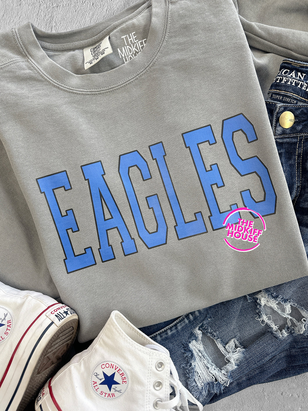 EAGLES VARSITY CREWNECK