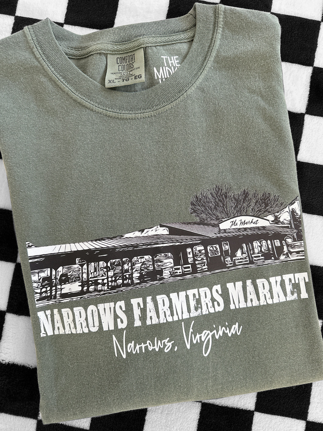 NARROWS FARMERS MARKET TEE (CLEARANCE)