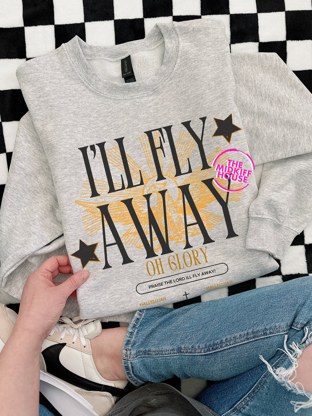 I'LL FLY AWAY CREWNECK