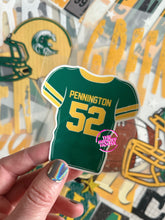 Load image into Gallery viewer, GREEN WAVE FOOTBALL JERSEY TRANSFER DECAL
