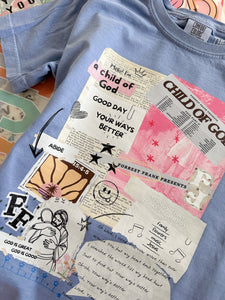 CHILD OF GOD COLLAGE TEE