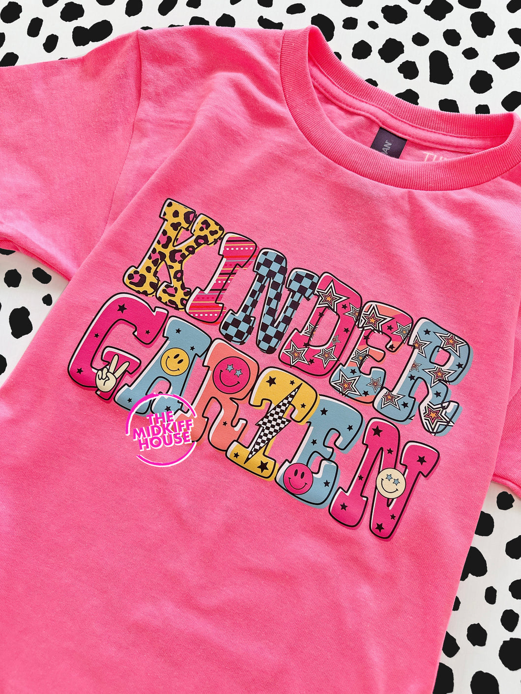 BACK TO SCHOOL FUNKY ALPHA TEE