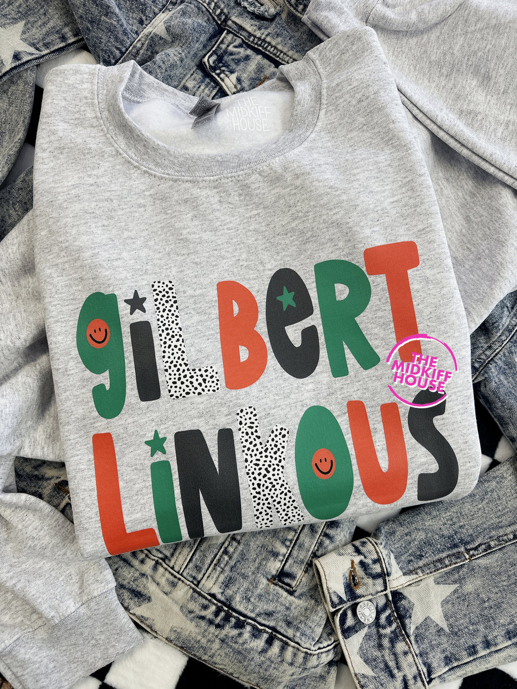 GILBERT LINKOUS LITTLE CUTIE CREWNECK