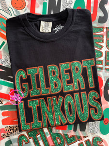 GILBERT LINKOUS FAUX SPARKLE TEE