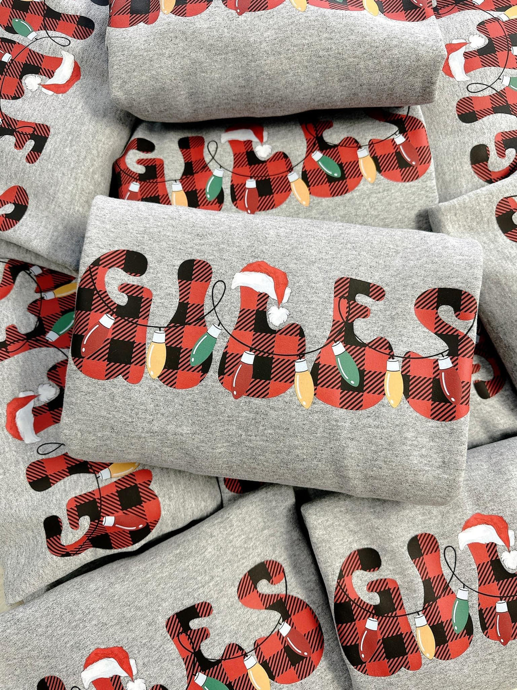 SALE! GILES CHRISTMAS LIGHTS CREWNECK