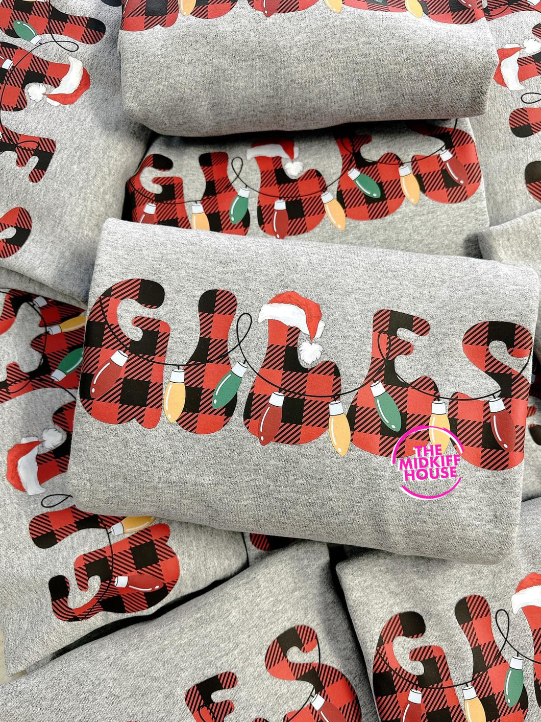 SALE! GILES CHRISTMAS LIGHTS CREWNECK