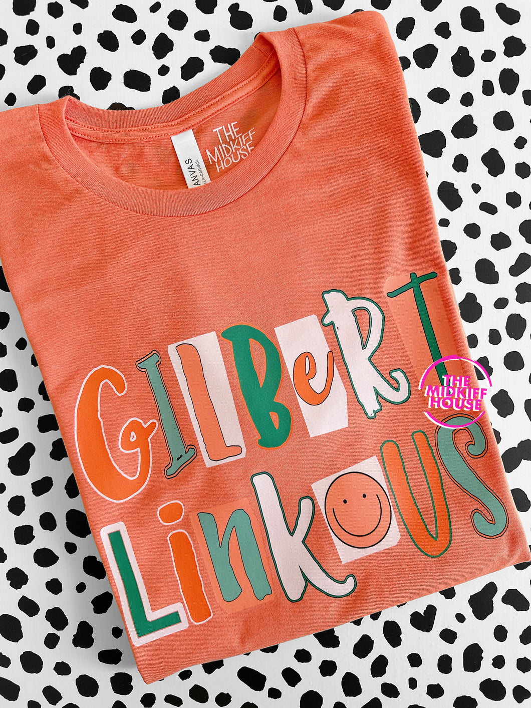 GILBERT LINKOUS HAPPY CUT-OUTS TEE