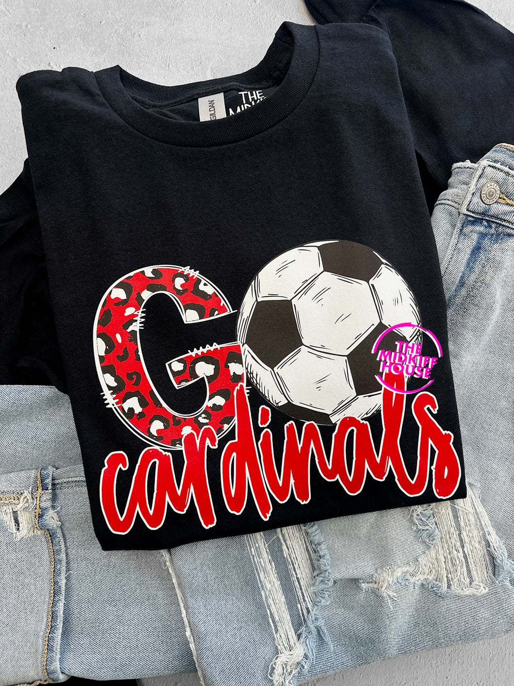 GO CARDINALS SOCCER LONG SLV