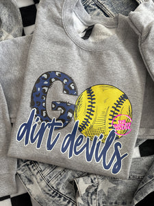 GO DIRT DEVILS CREWNECK