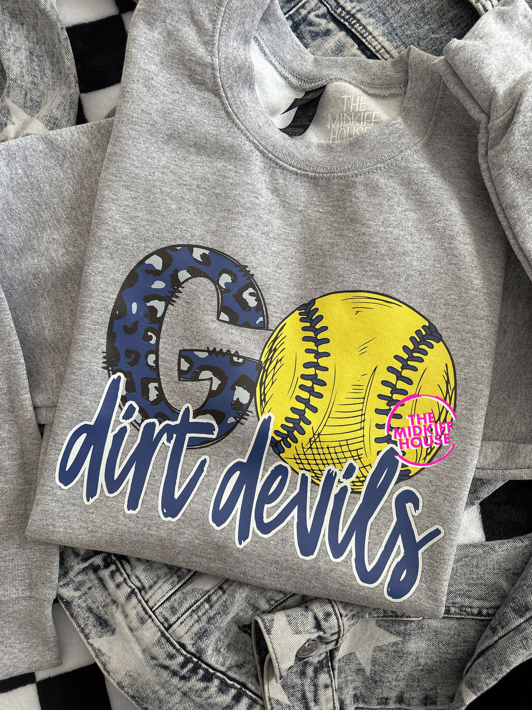 GO DIRT DEVILS CREWNECK