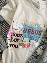 Load image into Gallery viewer, GOD&#39;S GOT YOU TEE
