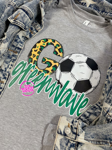 GO GREEN WAVE SOCCER LONG SLV