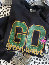 Load image into Gallery viewer, GO FAUX SPARKLE CREWNECK
