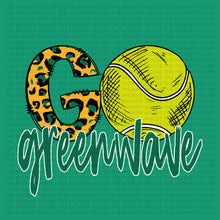 Load image into Gallery viewer, GO GREEN WAVE TENNIS TEE
