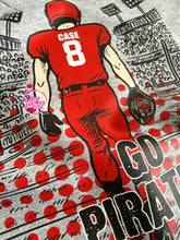 Load image into Gallery viewer, GO PIRATES FOOTBALL PLAYER CREWNECK
