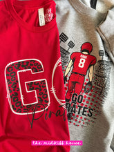 Load image into Gallery viewer, GO PIRATES FOOTBALL PLAYER CREWNECK
