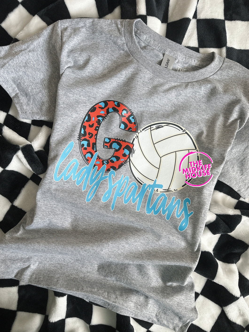 GO LADY SPARTANS VOLLEYBALL TEE