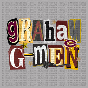 NEW! G-MEN SCRAPBOOK TEE