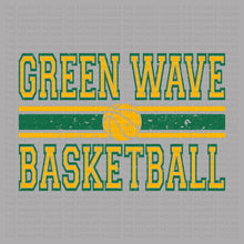 Load image into Gallery viewer, SALE! GREEN WAVE ON THE LINE CREWNECK
