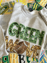 Load image into Gallery viewer, FOOTBALL FAUX SEQUINS CREWNECK
