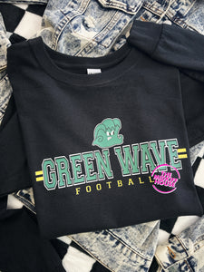 GREEN WAVE SIDELINES LONG SLV