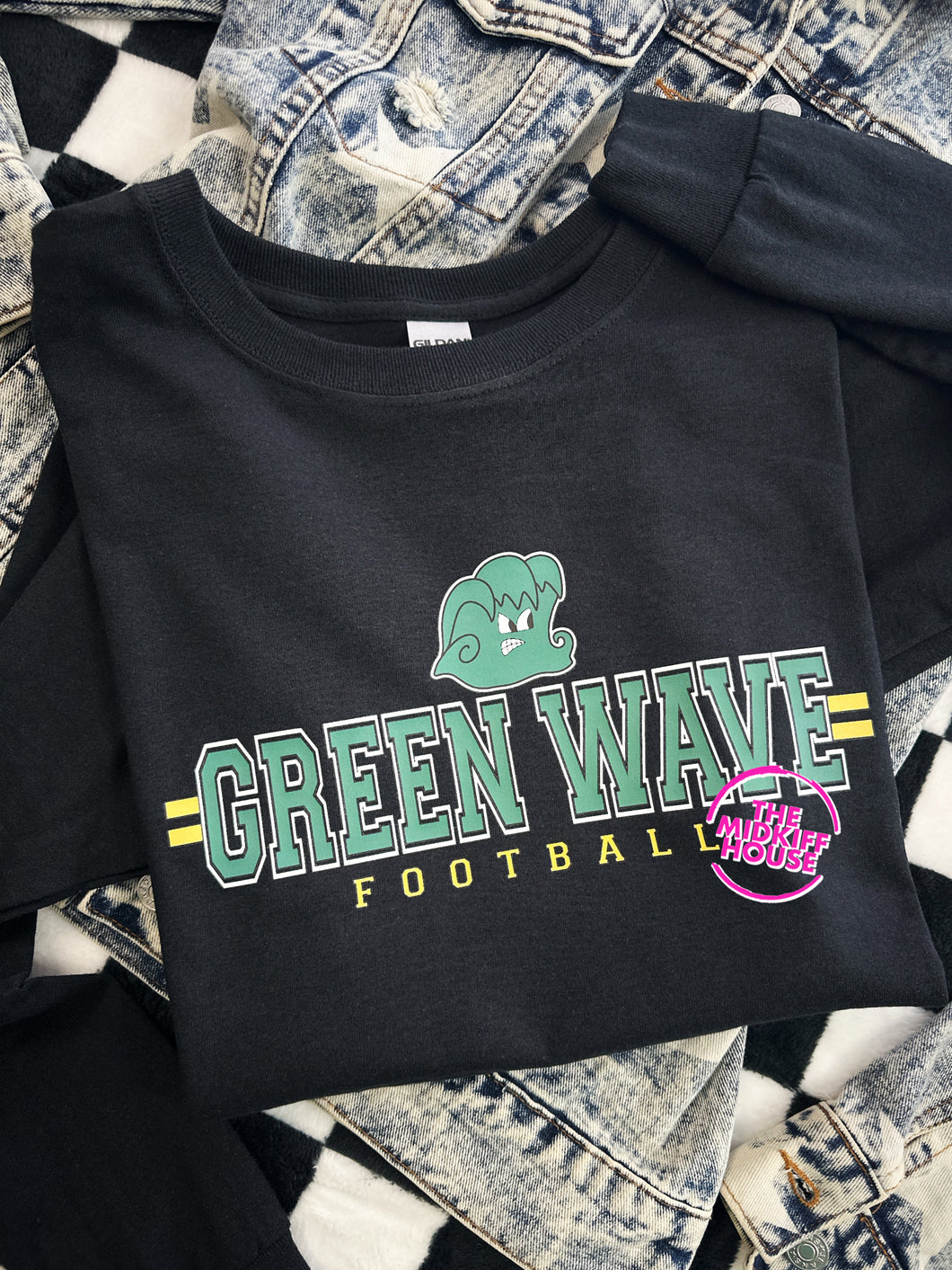 GREEN WAVE SIDELINES LONG SLV