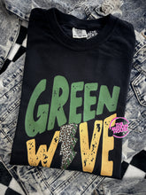 Load image into Gallery viewer, SALE! GREEN WAVE LIGHTNING TEE
