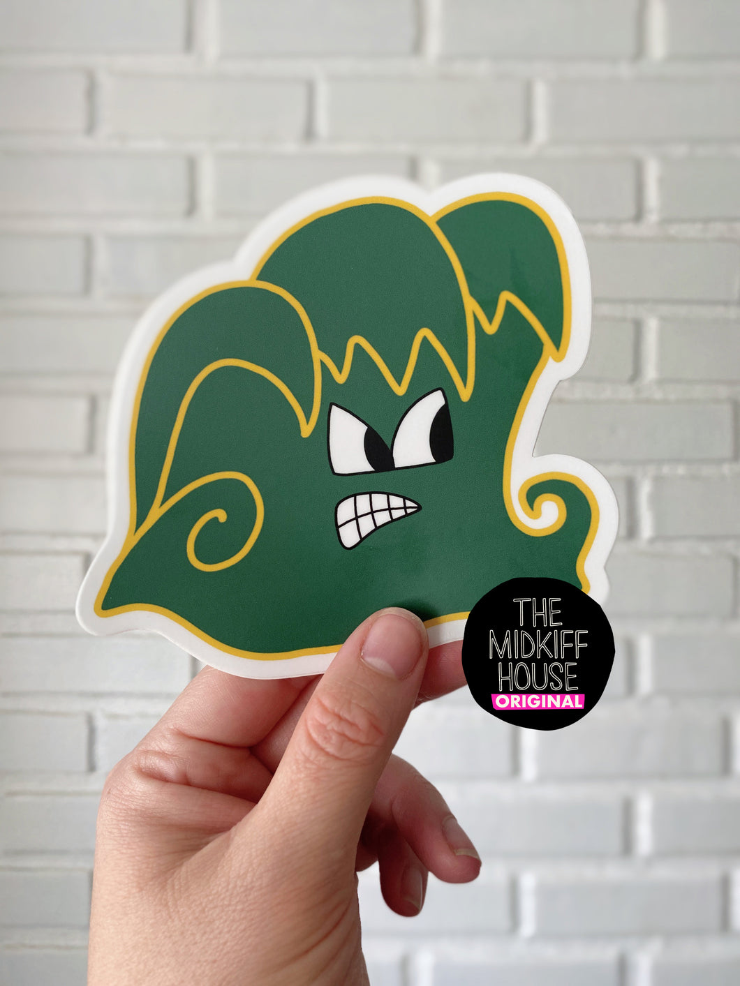 GREEN WAVE DECAL