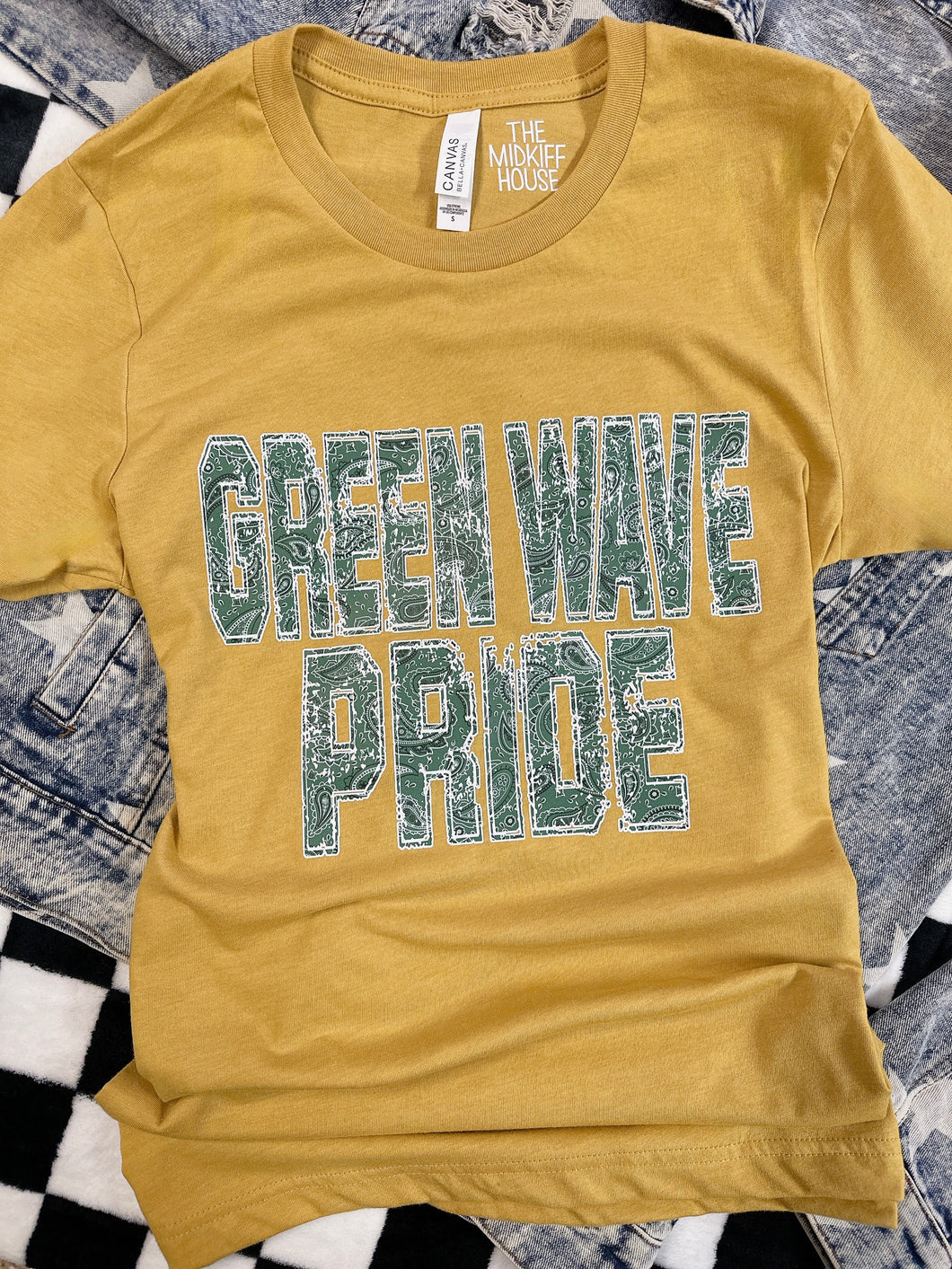 GREEN WAVE PRIDE TEE