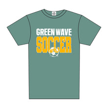 Load image into Gallery viewer, GREEN WAVE SOCCER BIG LEAGUE TEE
