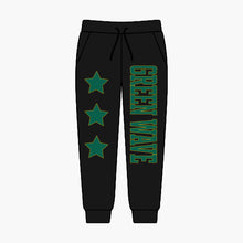 Load image into Gallery viewer, GREEN WAVE GAME DAY STARS JOGGERS
