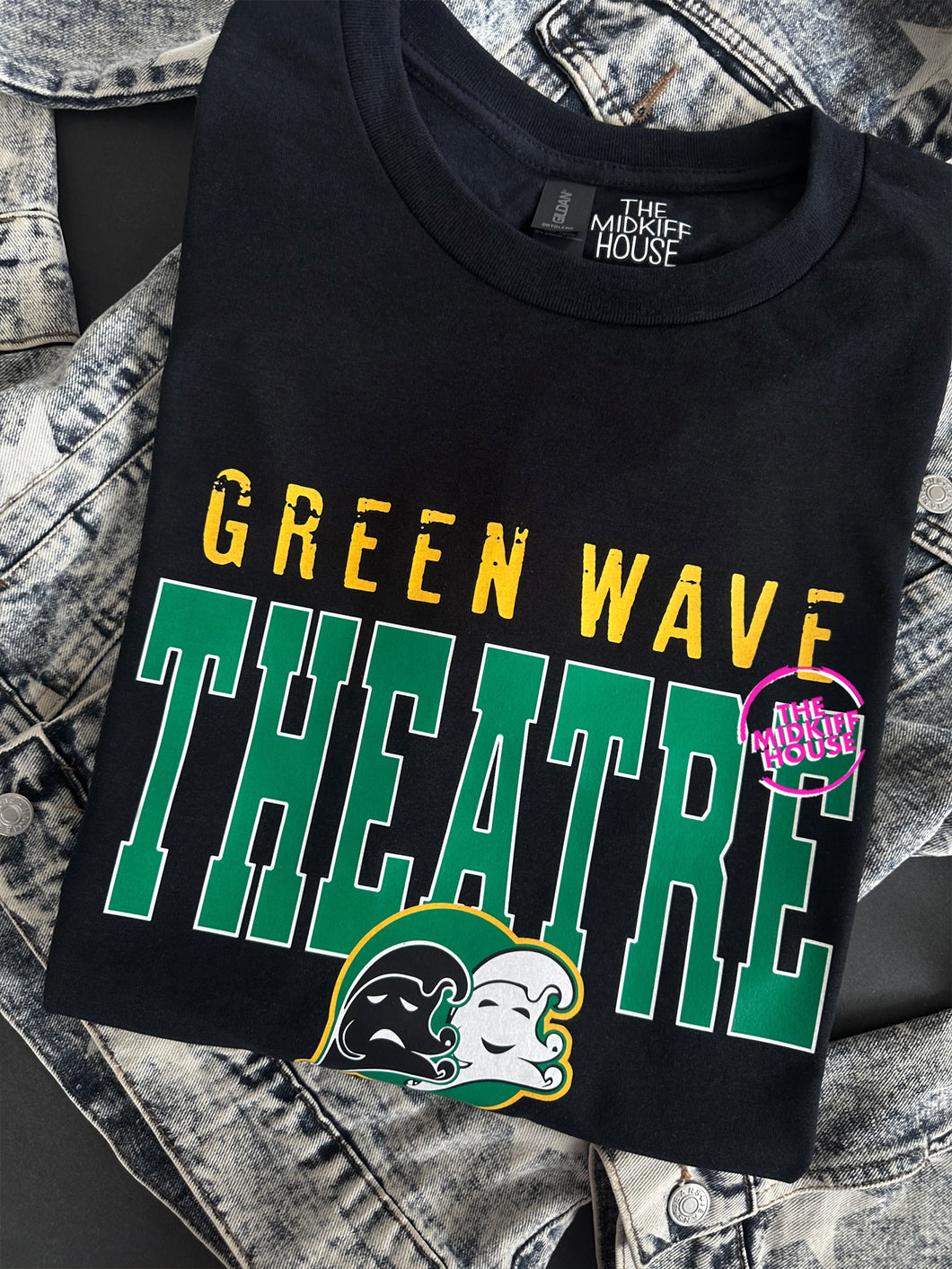 GREEN WAVE THEATRE BOLD TEE