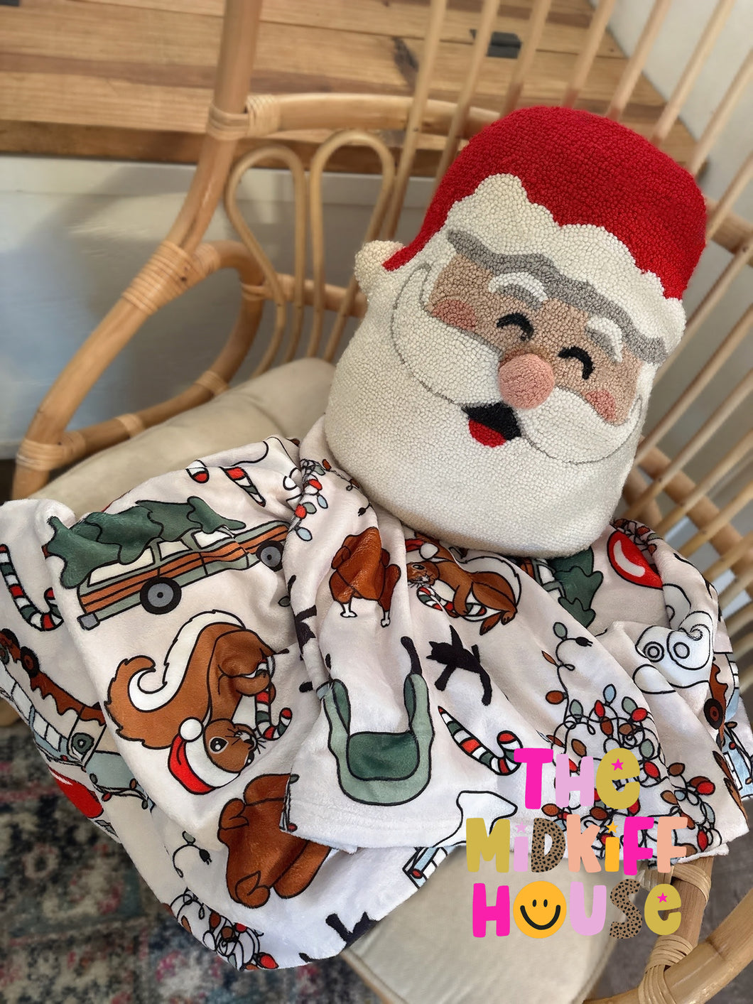 SALE! HAPPIEST CHRISTMAS BLANKET