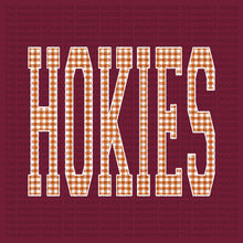 Load image into Gallery viewer, HOKIES VARSITY GINGHAM
