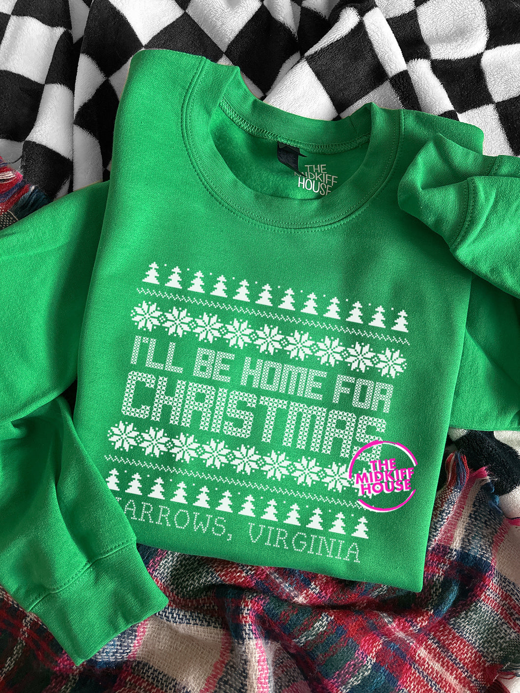 HOME FOR CHRISTMAS CREWNECK