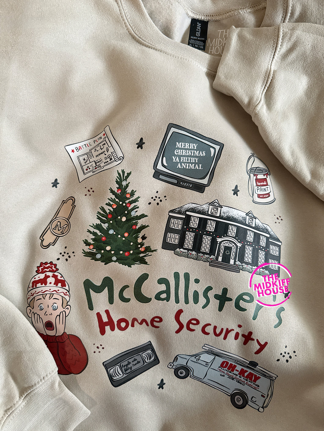 HOME SECURITY CREWNECK