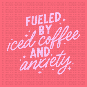 ICED COFFEE AND ANXIETY TEE