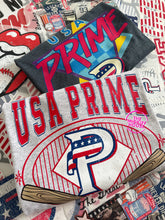 Load image into Gallery viewer, PRIME VINTAGE BASEBALL BANNER TEE
