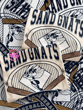 Load image into Gallery viewer, SAND GNATS BASEBALL VINTAGE BANNER TEE
