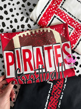 Load image into Gallery viewer, PIRATES FOOTBALL SKETCH TEE
