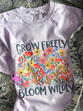 Load image into Gallery viewer, BLOOM WILDLY TEE
