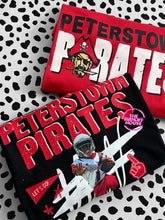 Load image into Gallery viewer, PIRATES CUSTOM FOOTBALL PLAYER PHOTO TEE
