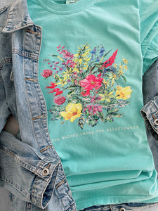 AMONG THE WILDFLOWERS TEE