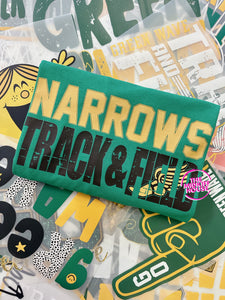 NARROWS TRACK OLD SCHOOL TEE