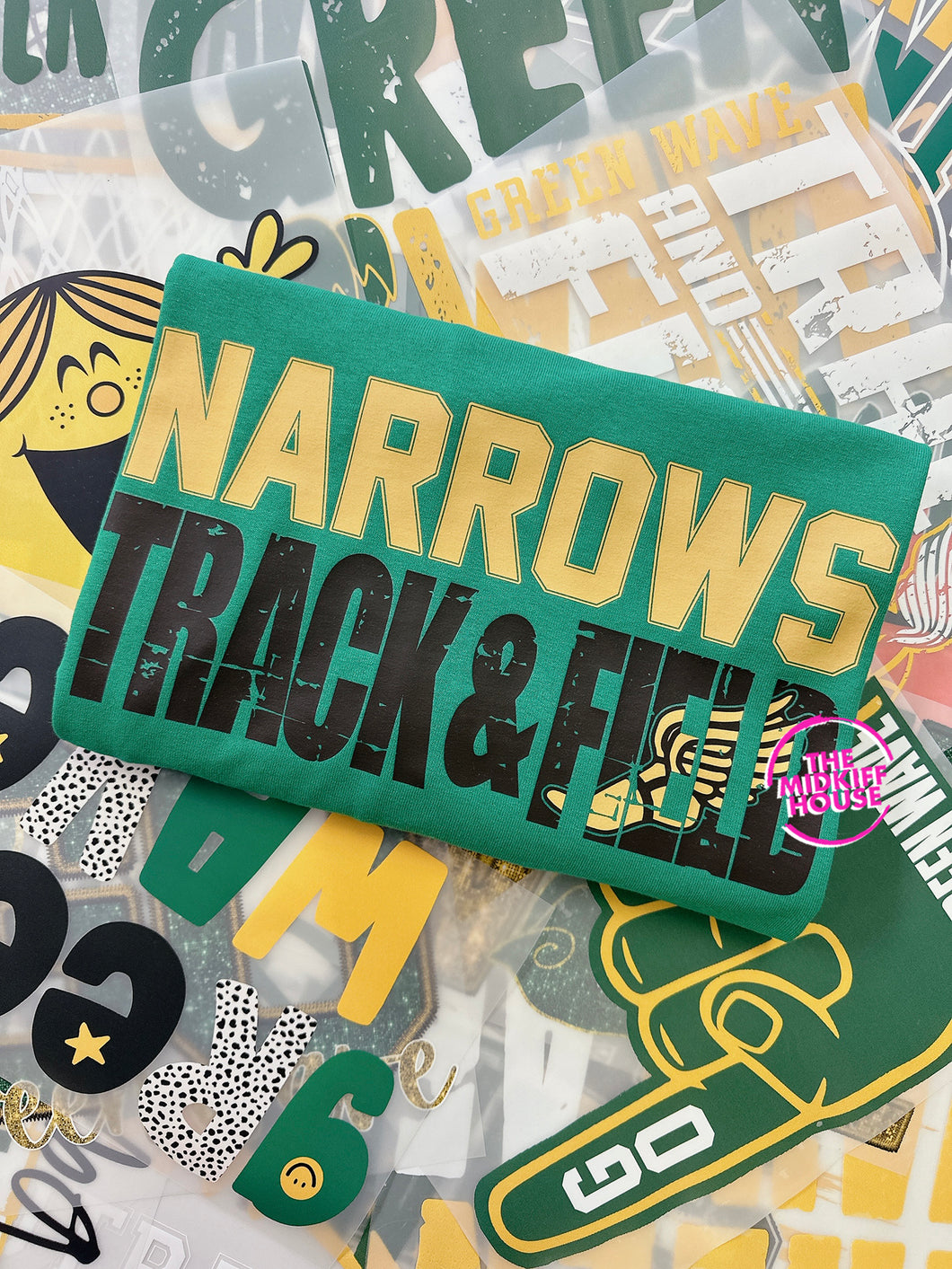 NARROWS TRACK OLD SCHOOL TEE